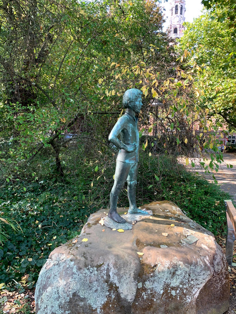 The De Witte statue at KU Leuven
