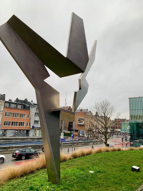 The Hand of Prometheus in Leuven: A Modern Monument