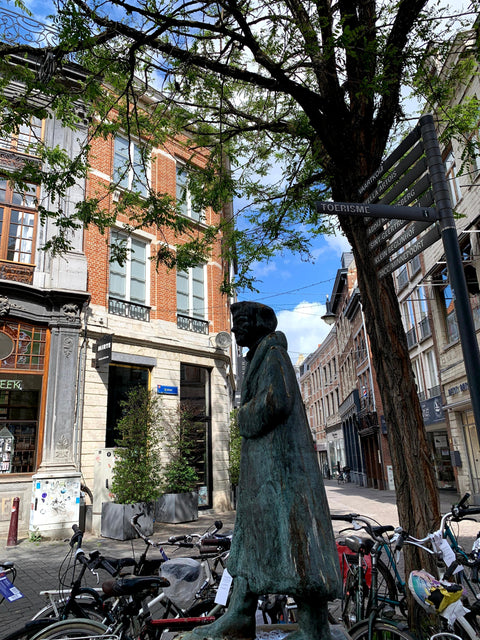 Erasmus statue in Leuven
