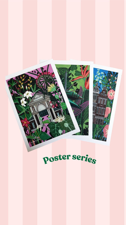 Poster set- Leuven in Bloom