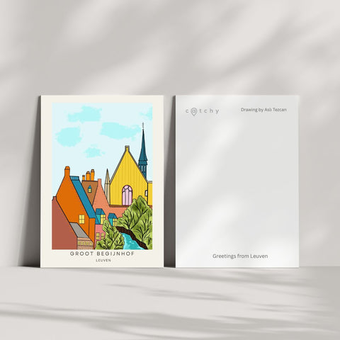 Postcard- Groot Begijnhof in Summer