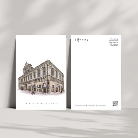 University Hall Postcard – KU Leuven 600th Anniversary Edition