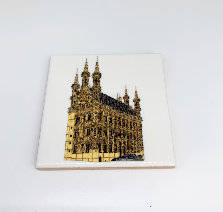 Ceramic Coaster 'Old Town Hall'