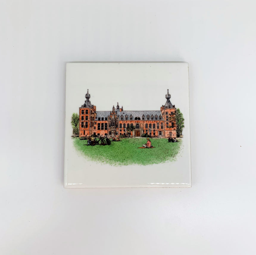 Ceramic Coaster 'Arenberg Castle'