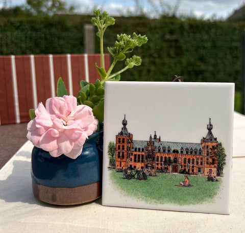 Coaster, Mini Ceramic Set – Leuven Landmarks