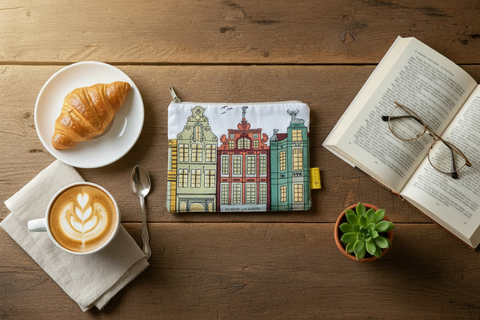 Zipper Pouch- Leuven Historic Houses