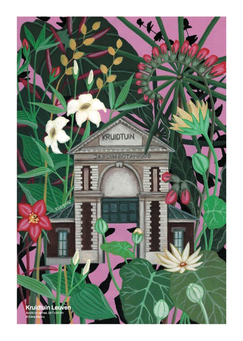 Poster- Blooming Kruidtuin