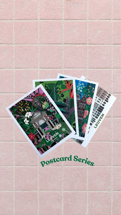 Postcard Set- Leuven in Bloom