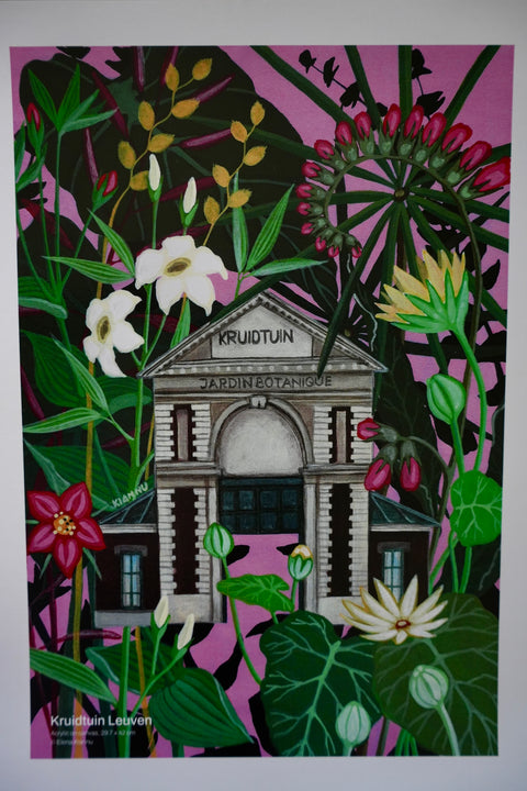 Poster- Blooming Kruidtuin