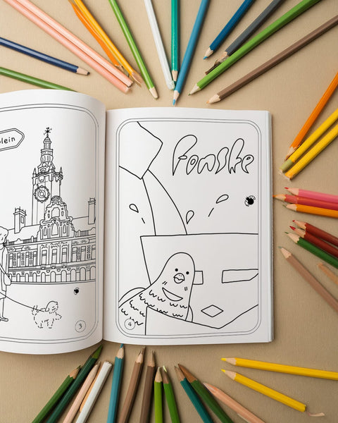 Leuven Colouring Book – Discover the City Through Colours