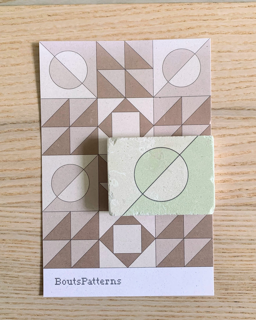 Stone Magnet- Bouts  Pattern 2a