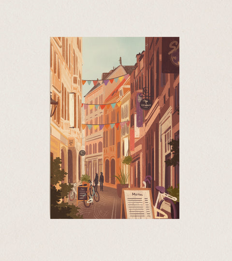 Postcard- Mechelsestrrat