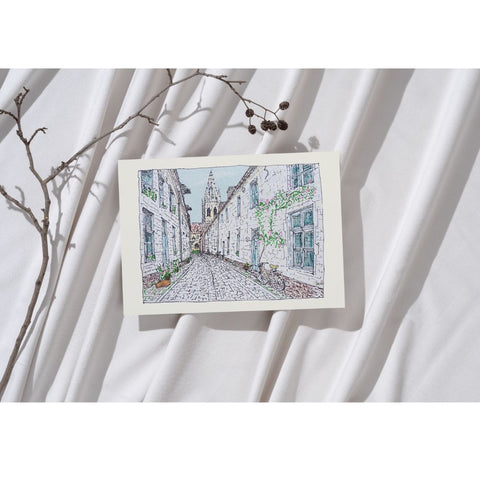 Postcard- Klein Begijnhof Mosaic Dreams