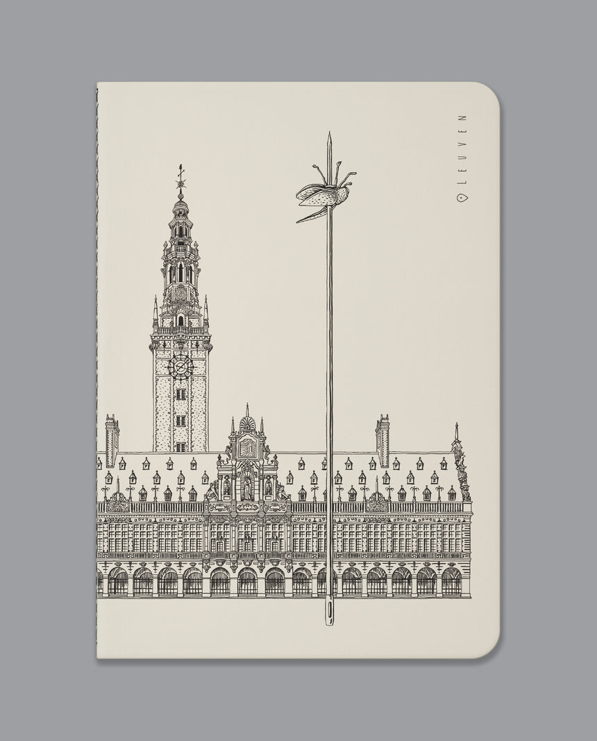 Notebook -Leuven Illustration- Acid-free paper, hand-made stitching