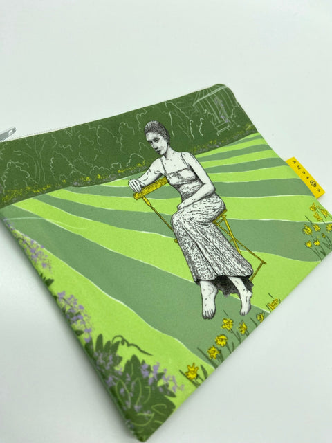 Zipper Pouch – Zittend Meisje, Leuven