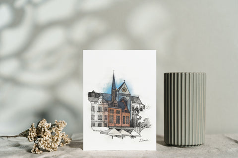 Postcard- Sint Pieters Klokkenluider, Leuven