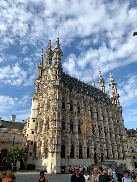 The Historical Old Town Hall of Leuven