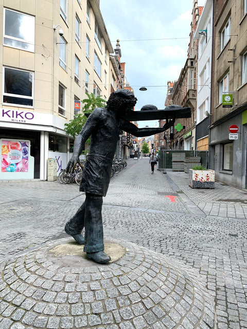 Statues in Leuven Dorre