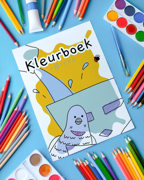 Leuven Colouring Book – Discover the City Through Colours