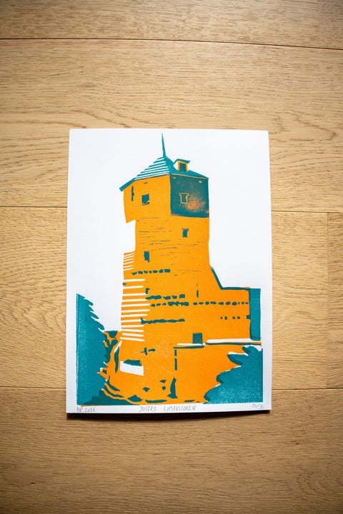Vaartkom - Limited Edition Lino Print