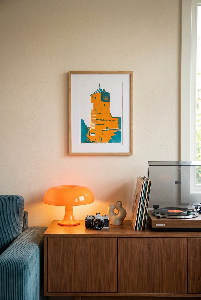Vaartkom - Limited Edition Lino Print