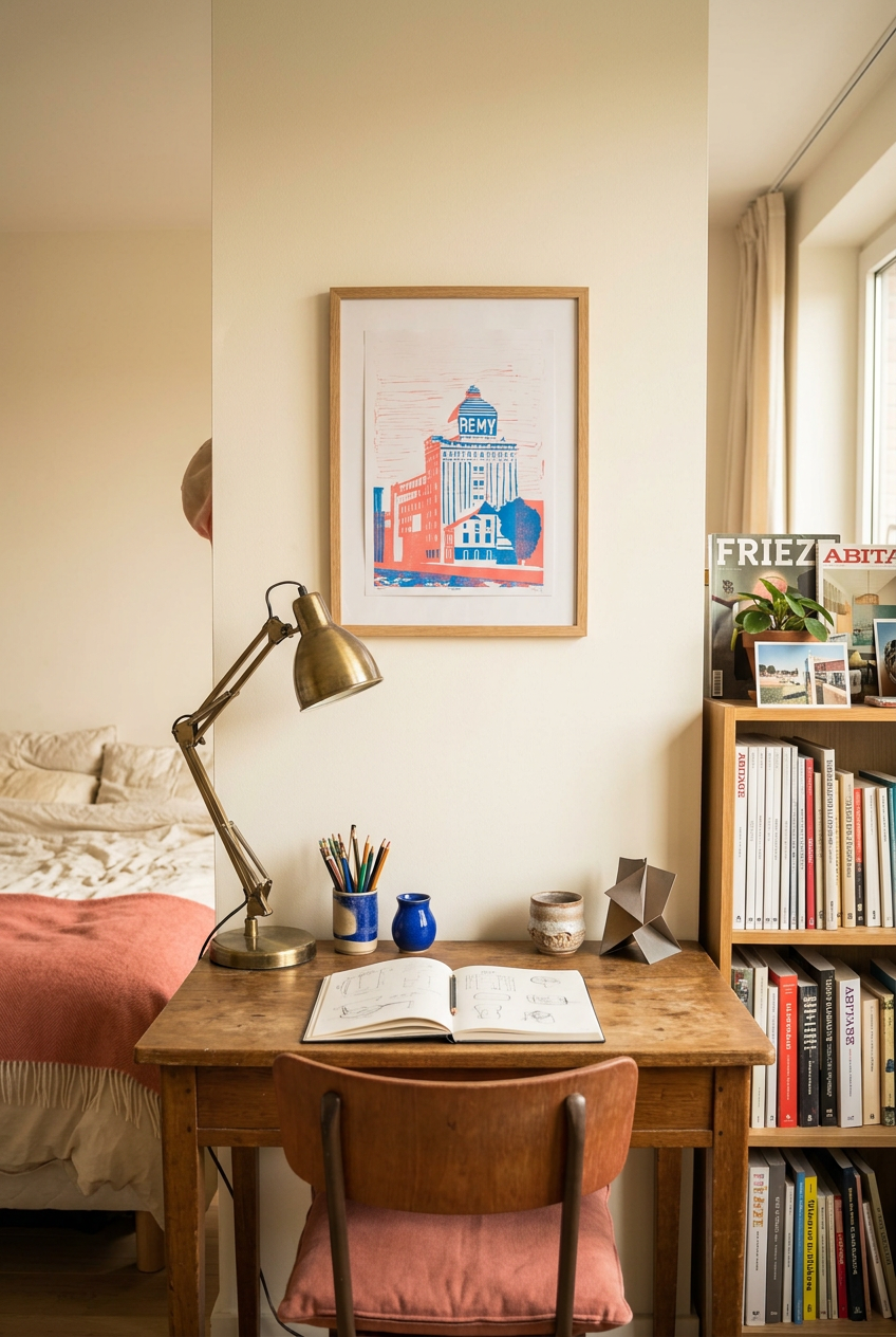 Campus Remy - Limited Edition Lino Print