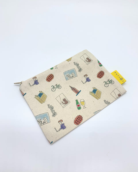 Zipper Pouch- Leuven Mood