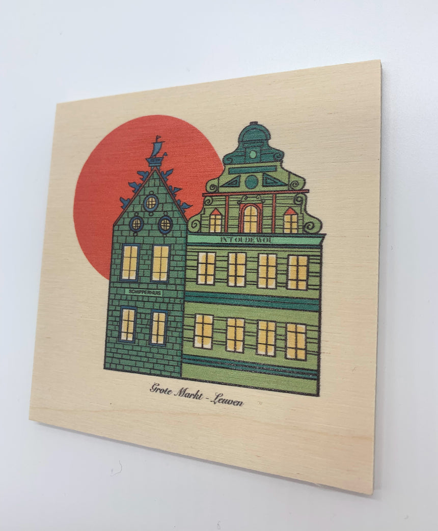 Wood Print- Scheiphenhuis