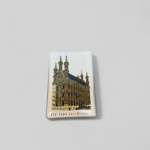 Epoxy Fridge Magnet- Old Town Hall