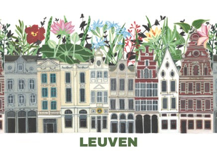 Postcard- Leuven in Bloom