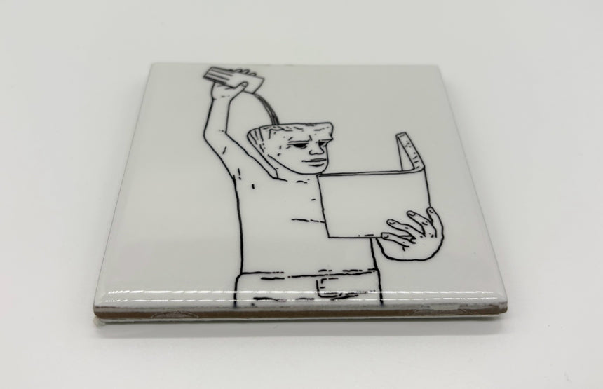 Ceramic Coaster- FONSKE illustration