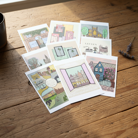 Postcard Set - Leuven Souvenir Postcards