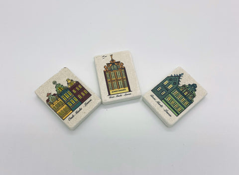 Stone Magnet Set – Old Houses of Leuven