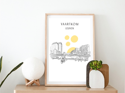 Poster - Vaartkom View