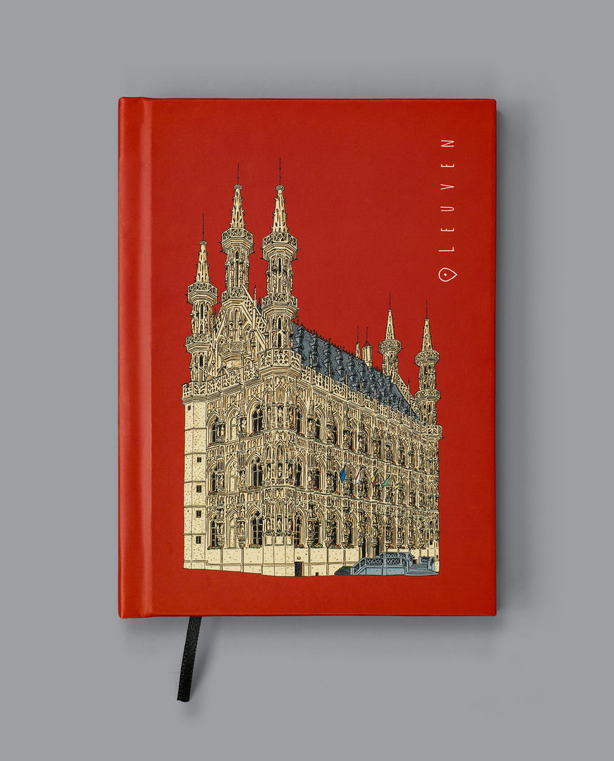 Mini Bujo (Red) 'Old Town Hall'