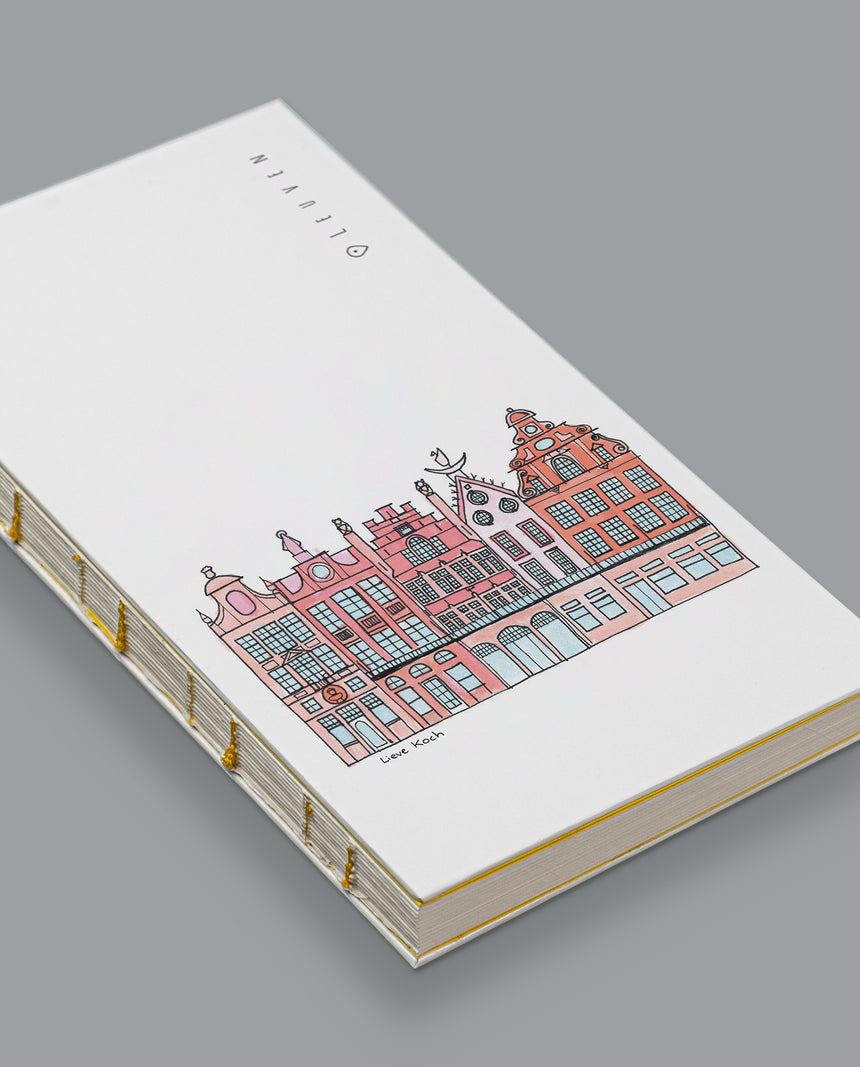 The bullet journals that carry the spirit of Leuven city. Small surprises will reveal themselves as you turn the pages.