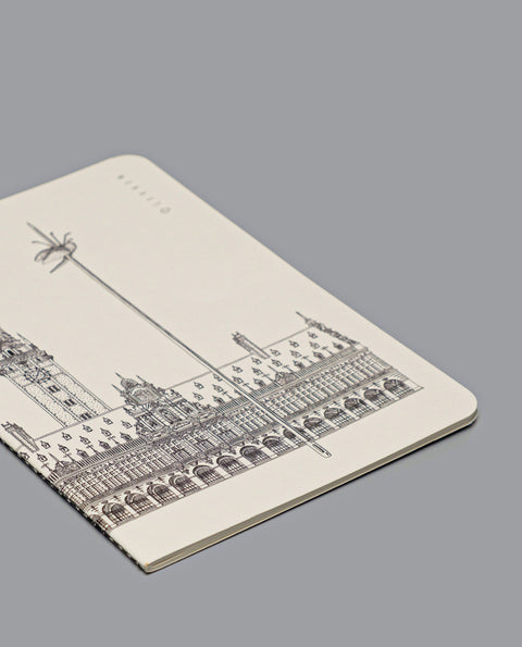 Notebook -Leuven Illustration- Acid-free paper, hand-made stitching