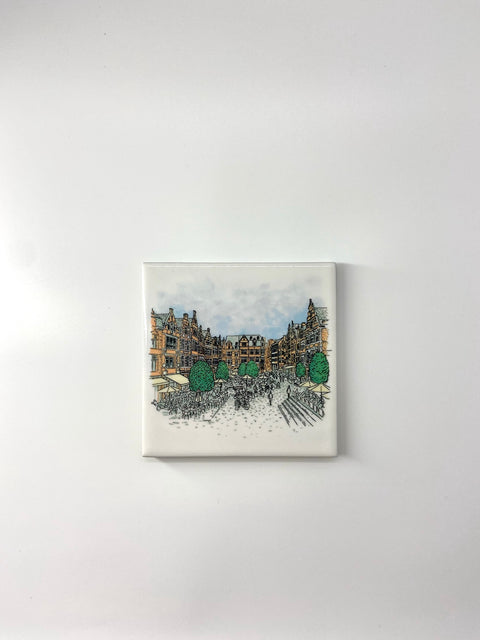 Ceramic Coaster - Oude Markt